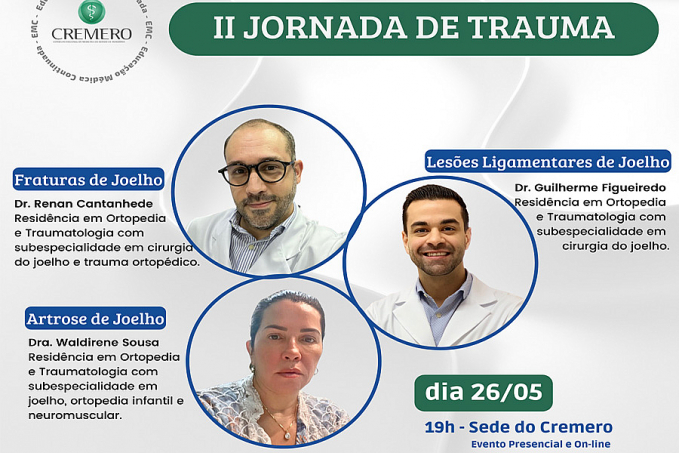 Cremero promove segunda jornada de Trauma - News Rondônia