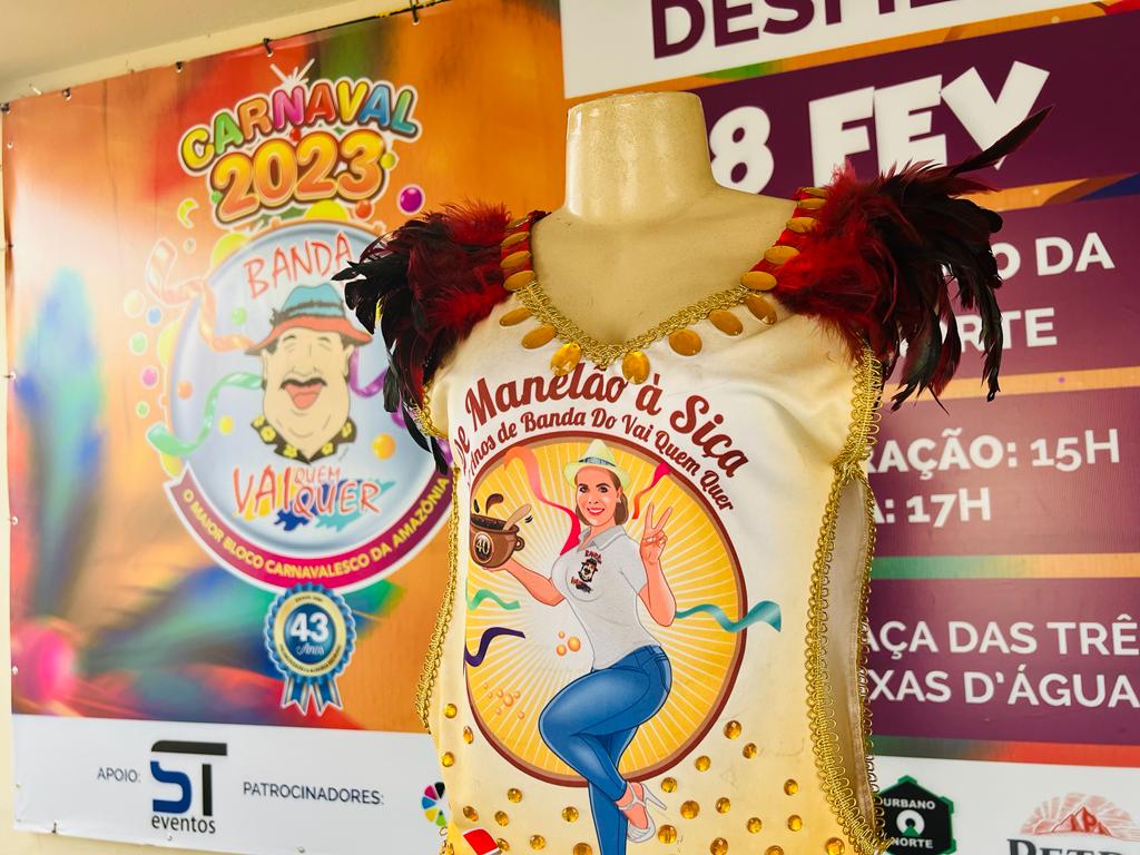 CARNAVAL 2023 - Camisas da Banda começam a ser vendidas sábado, 14/01 - News Rondônia