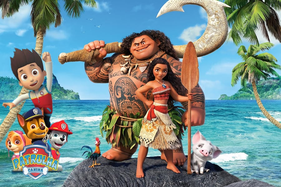 Moana e Patrulha Canina ao vivo e a cores em Porto Velho - News Rondônia