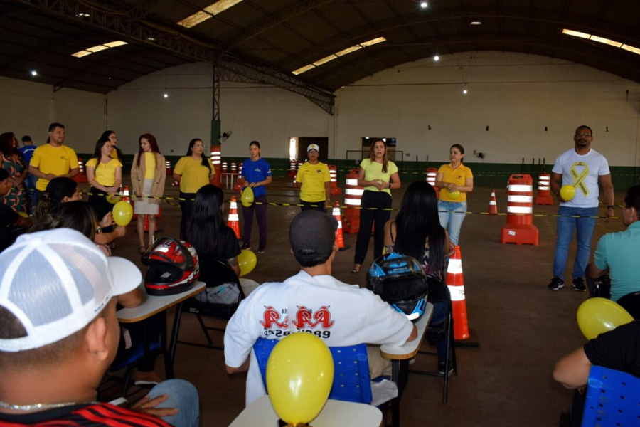 Detran realiza palestra sobre o Movimento Maio Amarelo para candidatos a condutores de motocicletas - News Rondônia