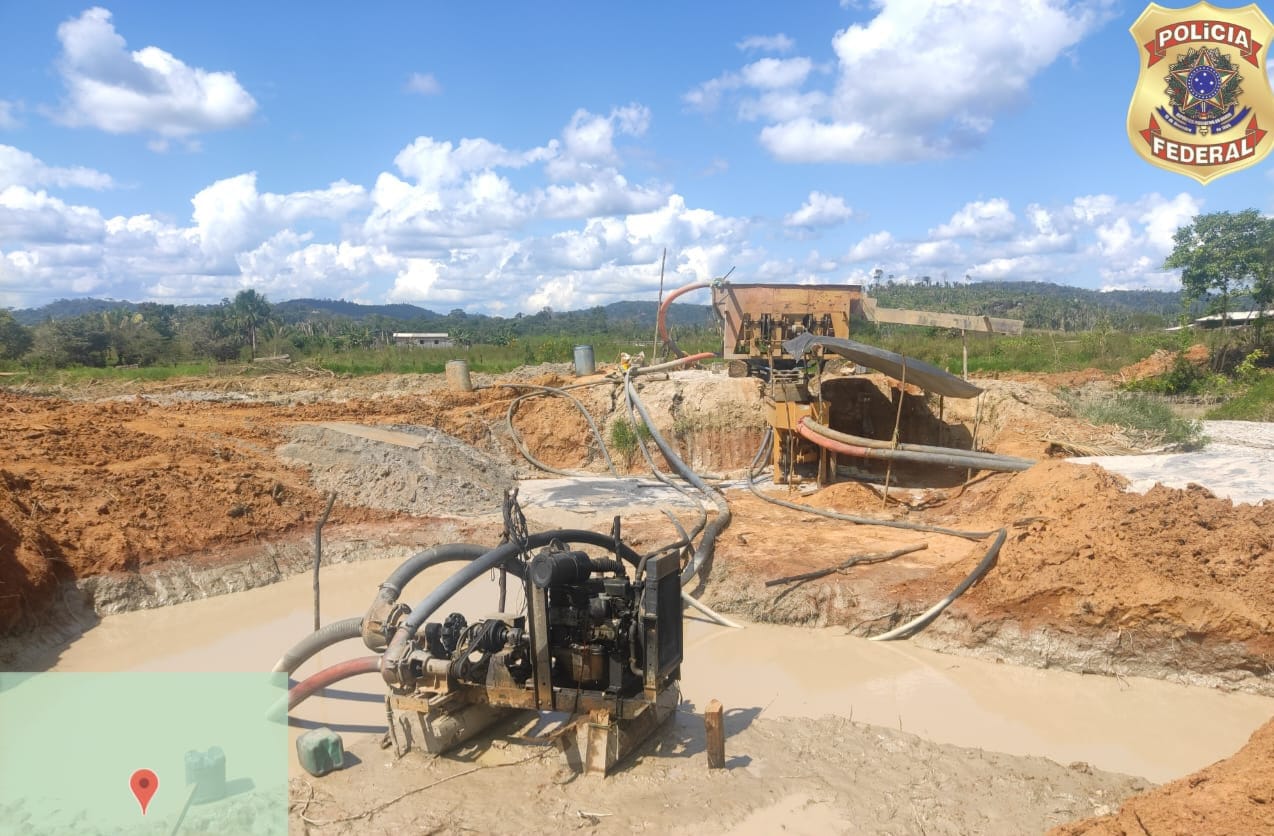 URU PRAESIDIUM: Polícia Federal realiza operação para combater ações ilegais em terra indígena - News Rondônia