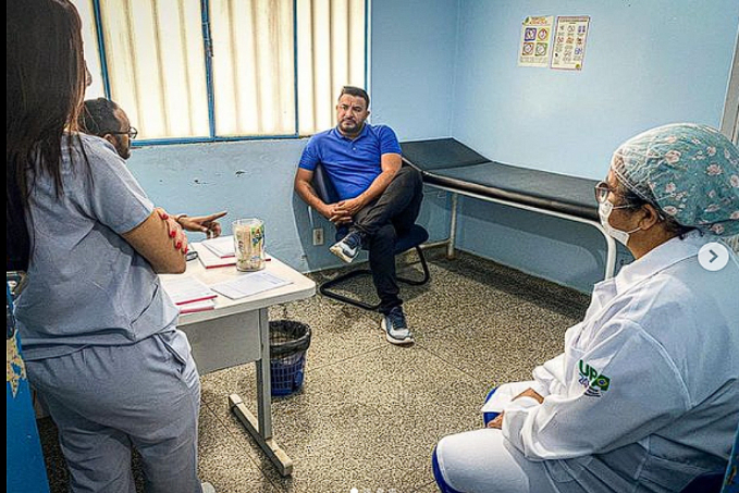 Vereador Carlos Damaceno fiscaliza Pronto Atendimento José Adelino da Silva e colhe demandas dos profissionais - News Rondônia