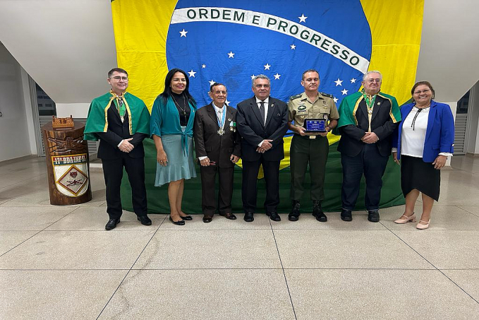 Delegado da ADESG-RO presta homenagem ao Gen. Bda. Flávio Moreira MATHIAS em palestra sobre a Força Expedicionária Brasileira - News Rondônia