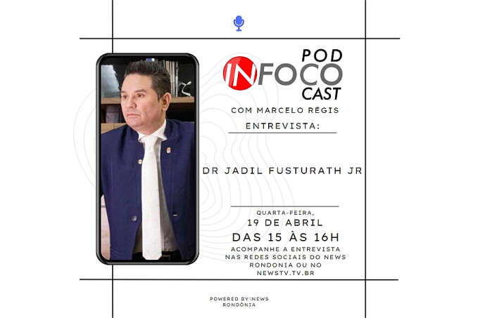 Programa InFoco PodCast entrevista na quarta-feira, dia 19, o cardiologista Dr. Jadil Fusturath Jr. - News Rondônia