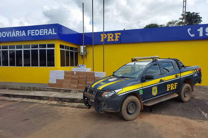 Em Porto Velho, PRF realiza apreensão de 300 mil unidades de cigarros contrabandeados - News Rondônia