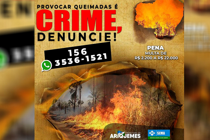 Sema intensifica fiscalização contra queimadas urbanas - News Rondônia