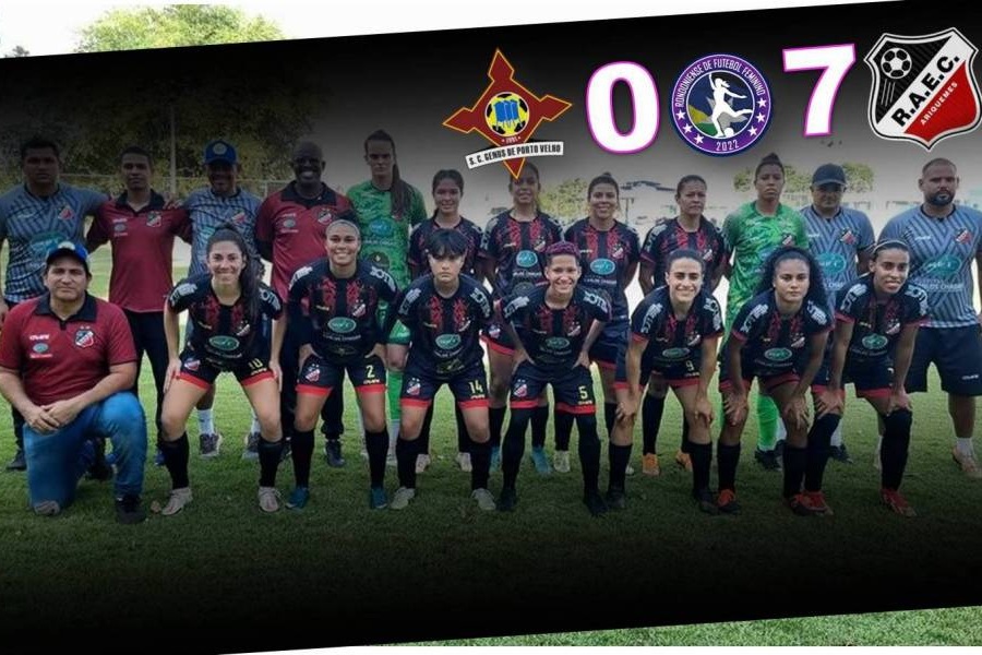 Com goleada sobre o Genus, Real Ariquemes conquista o tetracampeonato rondoniense de futebol feminino - News Rondônia