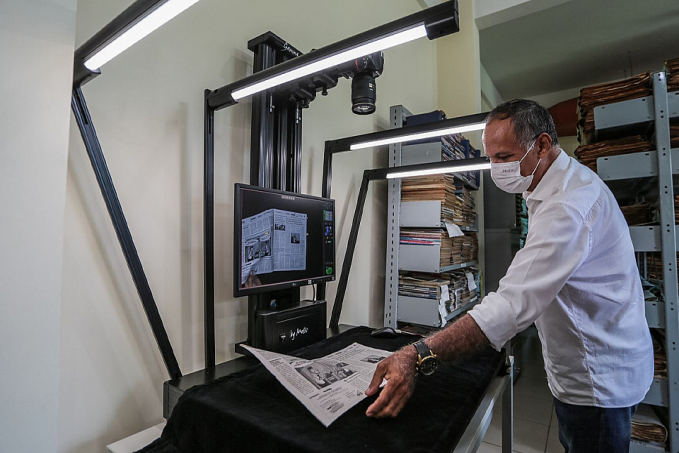 Jornais e documentos do acervo da Biblioteca Francisco Meirelles serão digitalizado - News Rondônia