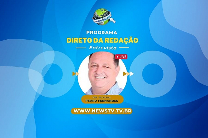 Direto da redação entrevista: Dep. Estadual Pedro Fernandes - News Rondônia