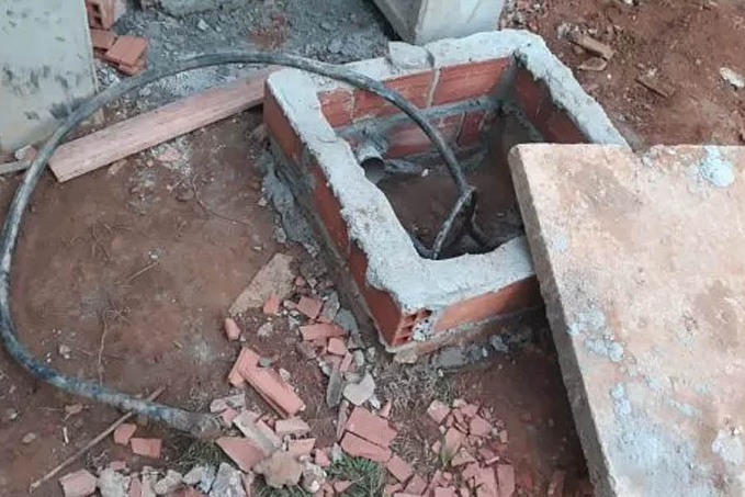 Alarme dispara e homem é preso em flagrante tentando furtar cabos de energia em escola de Vilhena - News Rondônia