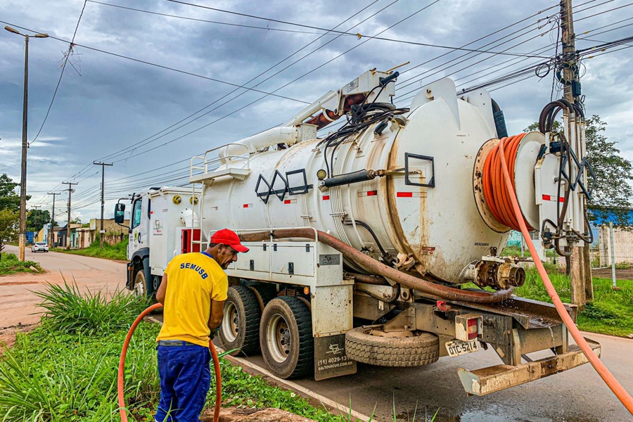 Prefeitura de Porto Velho segue com trabalhos de desobstrução do sistema de drenagem - News Rondônia