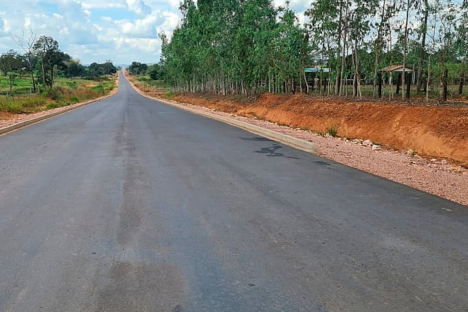 Obra de pavimentação asfáltica é retomada na RO-491, entre Santa Luzia e São Felipe dOeste - News Rondônia