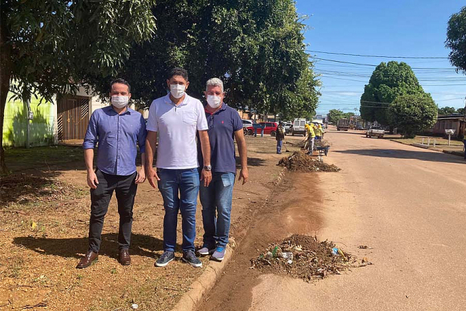 SEMUSB atende pedido do vereador Márcio Pacele para mutirão de limpeza no bairro Agenor de Carvalho - News Rondônia