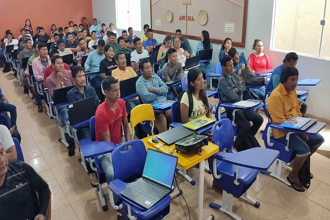 Professores de Escolas Indígenas participam de formação pedagógica para o uso de instrumentos tecnológicos - News Rondônia
