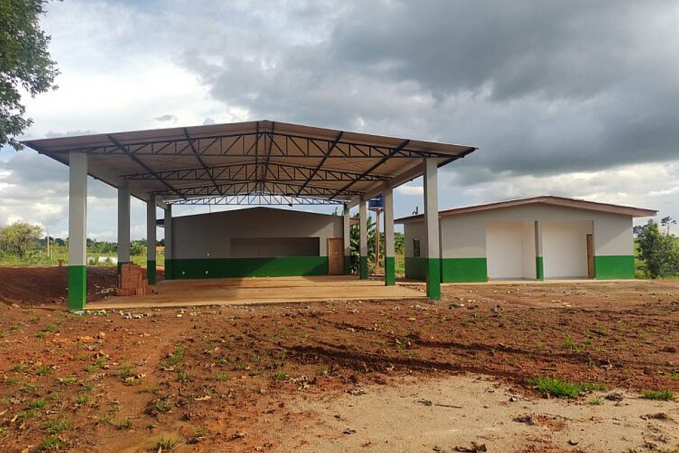 Seosp finaliza obra para atividades sociais na zona Rural de Nova Brasilândia do Oeste - News Rondônia