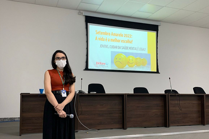 Setembro Amarelo: Disau promove ação preventiva com os(as) estagiários(as) da capital - News Rondônia