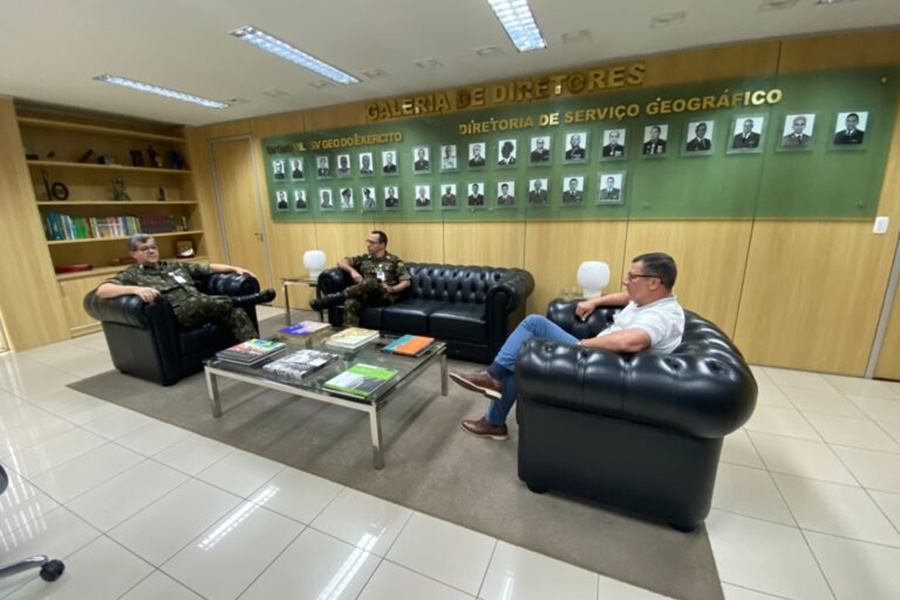 Governo de Rondônia e Exército Brasileiro fazem tratativas para gerar Base Cartográfica do Estado - News Rondônia