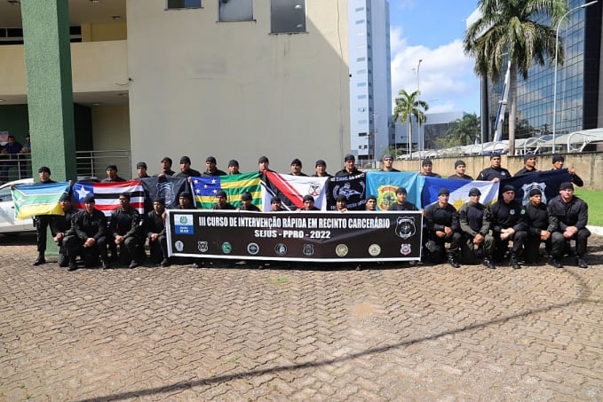 Sejus inicia mais uma turma do Curso de Intervenção Rápida em Recinto Carcerário para policiais penais de Rondônia e outros Estados - News Rondônia