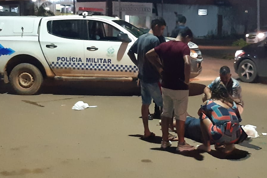 Motociclista sai para comprar lanche e acaba atropelado por carro de aplicativo na leste - News Rondônia