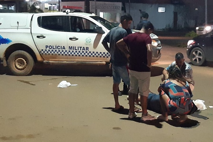 Motociclista sai para comprar lanche e acaba atropelado por carro de aplicativo na leste - News Rondônia