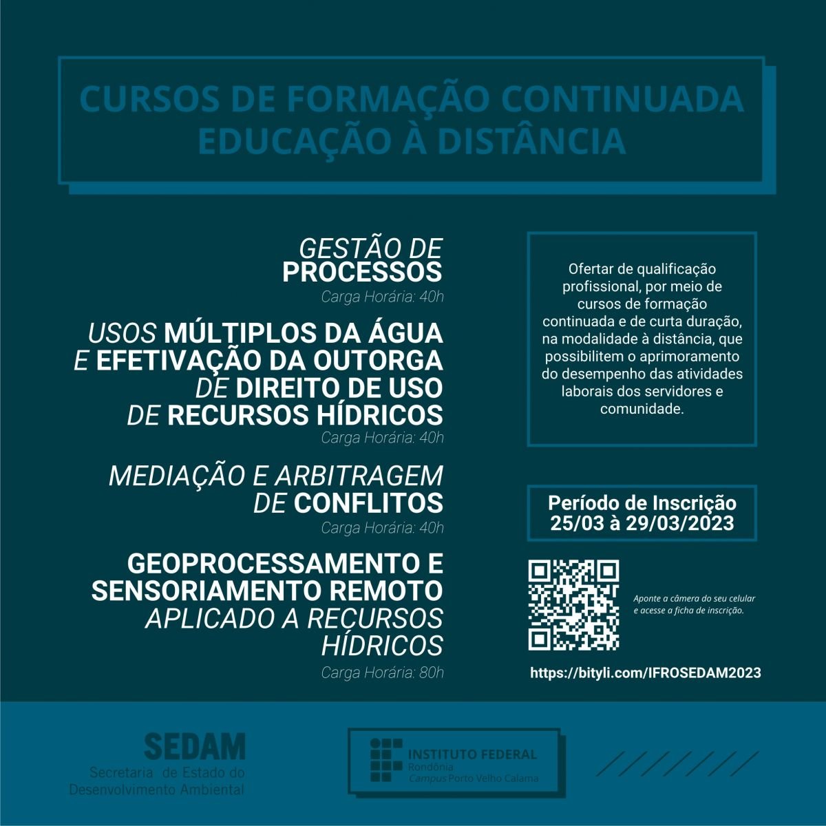 IFRO Calama abre seleção para cursos de qualificação profissional a distância nas áreas de meio ambiente e gestão de processos - News Rondônia