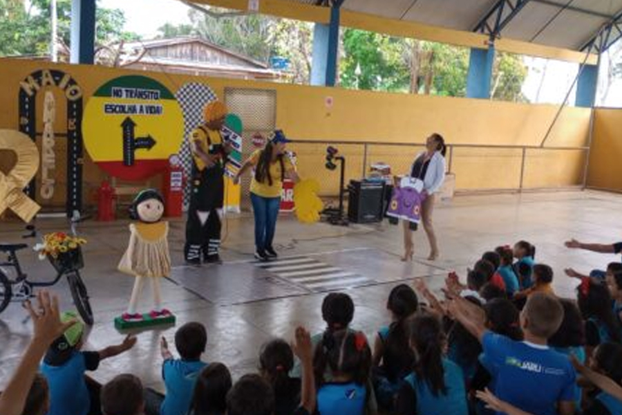 Ações educativas de trânsito marcam o Maio Amarelo; Detran Rondônia realizará simulação para encerrar campanha, na Capital - News Rondônia