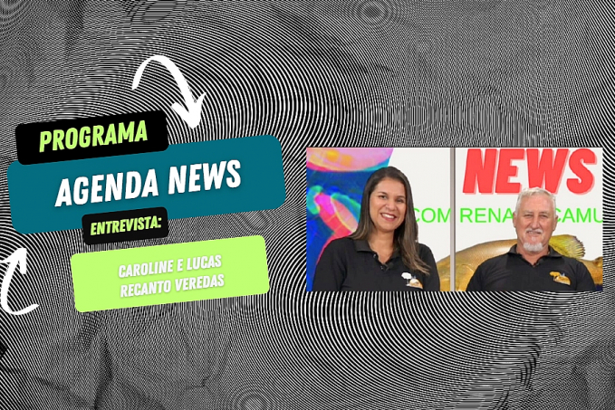 Programa Agenda News entrevista: Caroline e Lucas - Recanto Veredas - News Rondônia