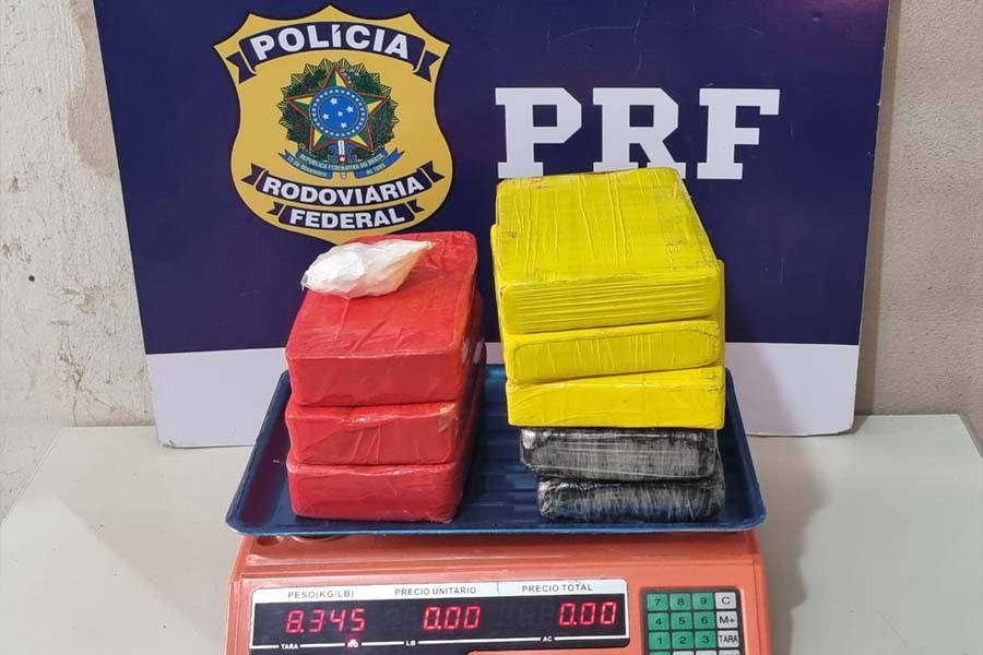 Mulher é presa em Ji-Paraná pela PRF transportando drogas - News Rondônia