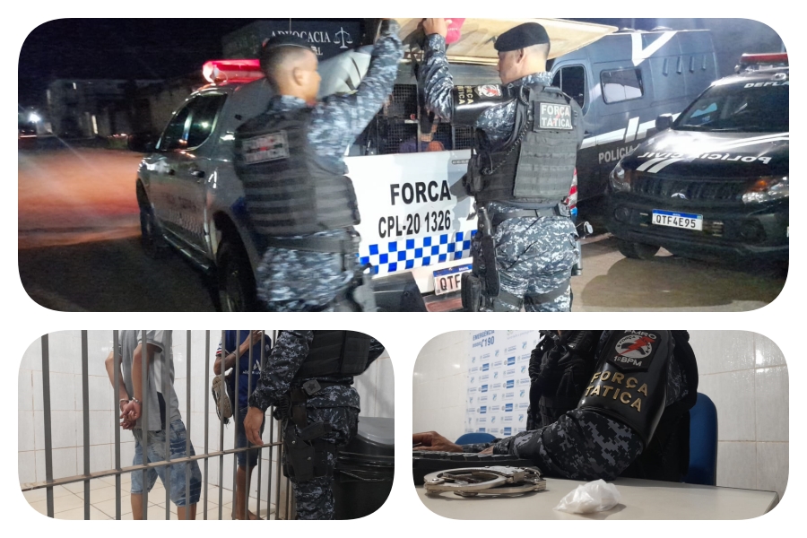 Dupla é detida com droga saindo de boca de fumo em Porto Velho - News Rondônia
