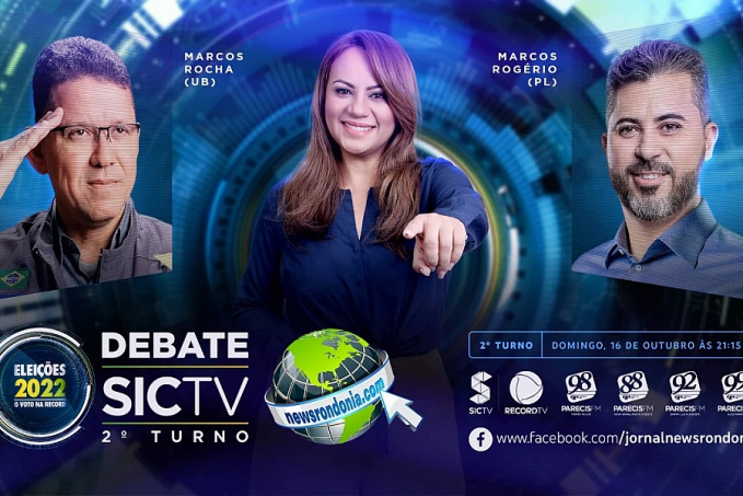 AO VIVO: Debate do 2º turno com os candidatos ao Governo de Rondônia - News Rondônia