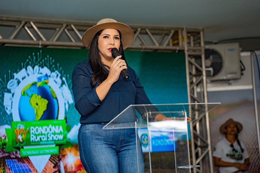 Cristiane Lopes destaca força do agro e turismo de Rondônia durante encerramento da 10º Rondônia Rural show