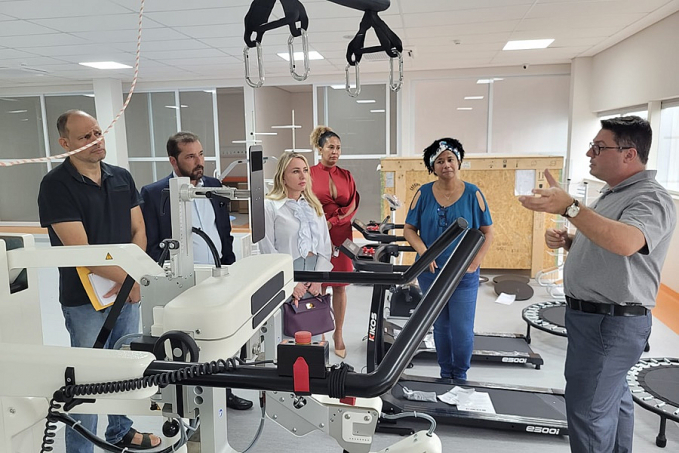 Ieda Chaves conhece estrutura do novo Hospital de Reabilitação - Dream da Amazônia - News Rondônia
