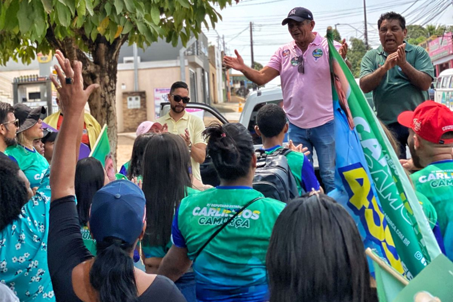 Carlinhos Camurça esta entre os 10 primeiros colocados em pesquisa de intenção de votos - News Rondônia
