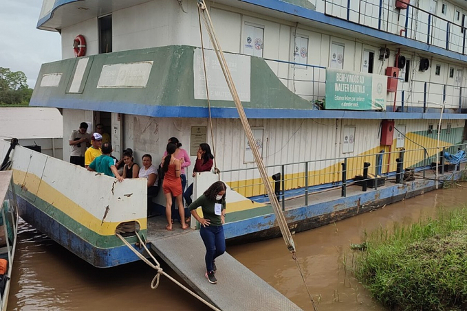 Moradores de Guajará-Mirim recebem ação social voltada à saúde - News Rondônia