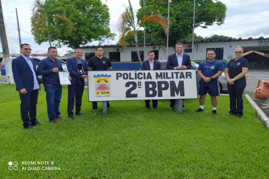 Deputado Alex Silva entrega mais de meio milhão de reais em equipamentos para o 2º bpm de Ji-Paraná - News Rondônia