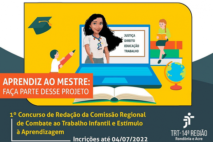 Inscrições para concurso de redação para alunos de escolas públicas encerram dia 04 de julho - News Rondônia