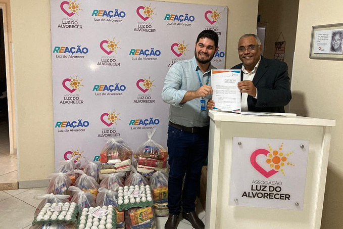 Energisa doa cestas para associação Luz do Alvorecer - News Rondônia