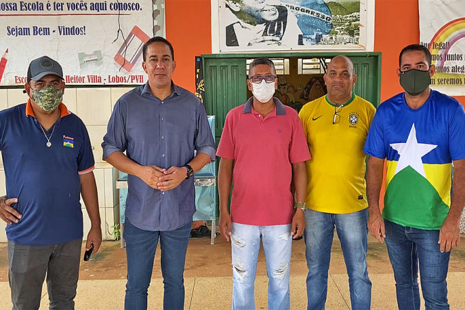 Deputado Eyder Brasil pede a Seduc reforma na Escola Estadual Heitor Villa Lobos - News Rondônia