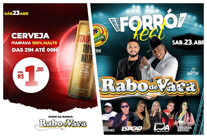 FORRÓ FEST - Banda amazonense 'Rabo de Vaca' se apresenta no 'Papo D'skina' - News Rondônia