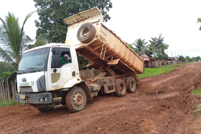 Vista Alegre do Abunã recebe serviços de recuperação de vias - News Rondônia
