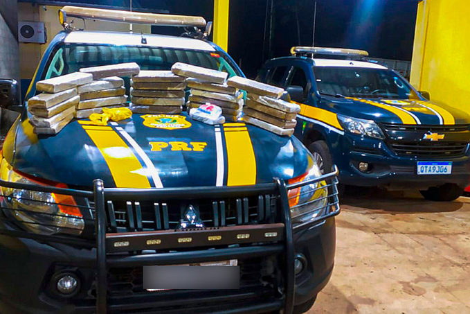 Em Pimenta Bueno, PRF apreende mais de 30 Kg de maconha - News Rondônia