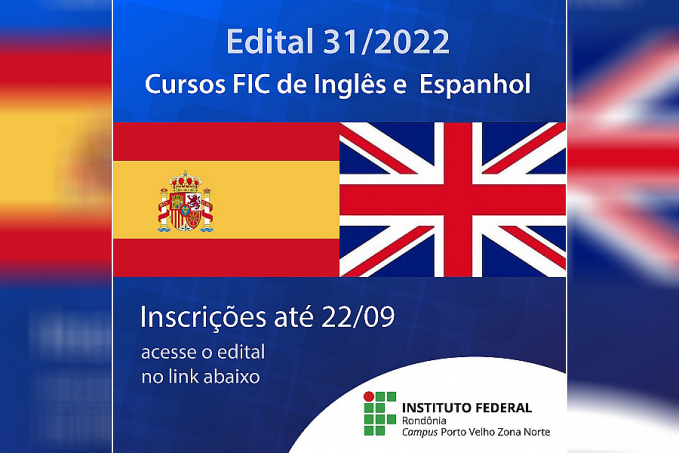 Campus Zona Norte abre 80 vagas em Inglês e Espanhol em Porto Velho - News Rondônia
