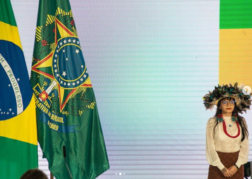 Na posse de Marina Silva, Txai Suruí destaca nova gestão como 'momento de esperança' - News Rondônia