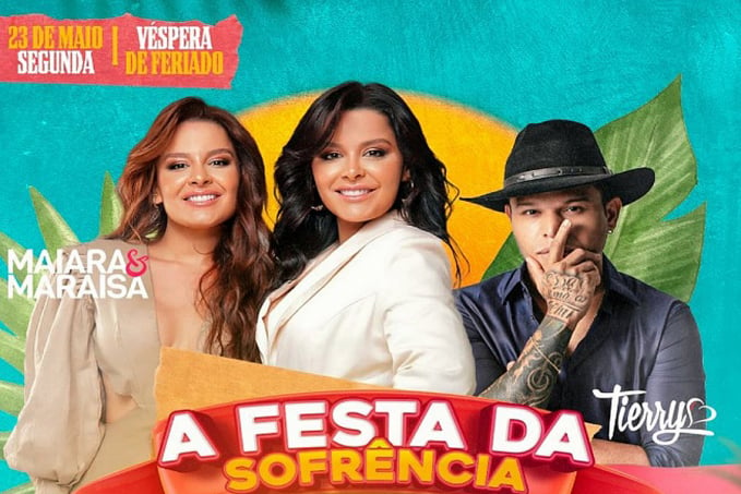 É HOJE  Show de Maiara e Maraisa e Tierry acontece nesta segunda-feira (23) - News Rondônia