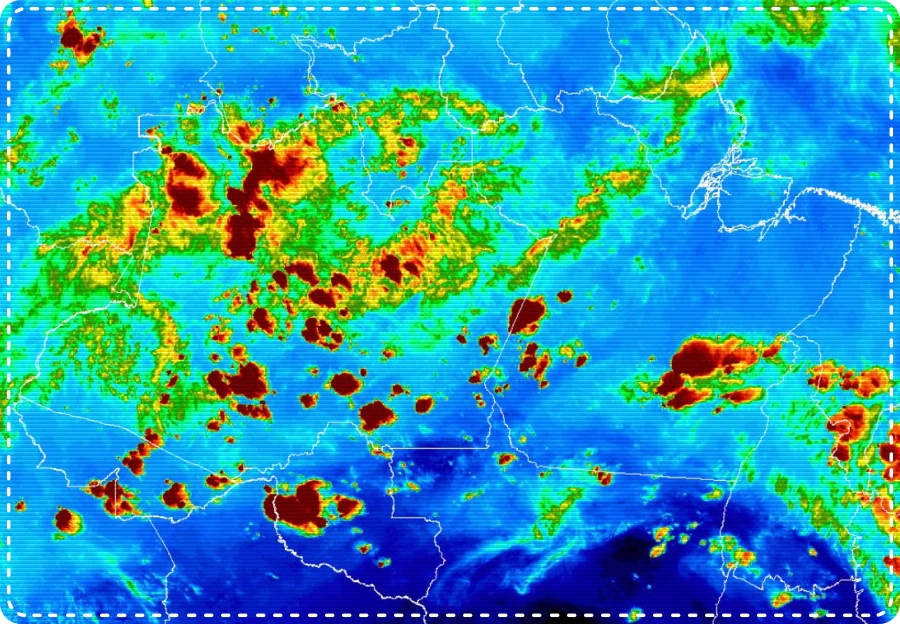 Inmet alerta para chuvas intensas entre o Acre, Amazonas e Roraima - News Rondônia