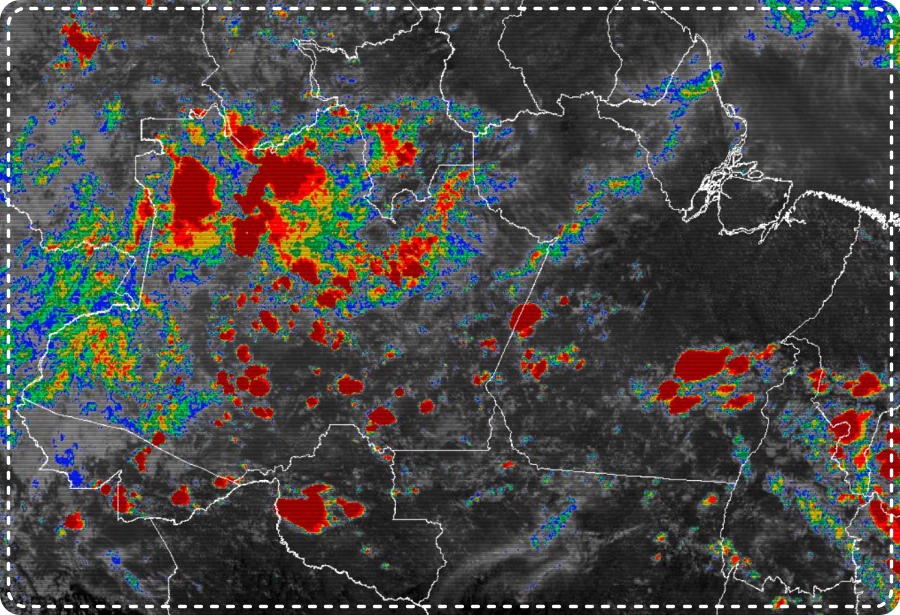 Inmet alerta para chuvas intensas entre o Acre, Amazonas e Roraima - News Rondônia
