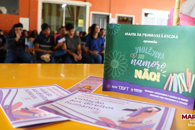 Maria da Penha vai à Escola: MP lança projeto para construção de consciência coletiva do respeito à mulher - News Rondônia