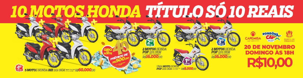 Rondôncap: foram sorteados uma Fiat Toro, um Fiat Strada, uma moto Honda Biz, uma Honda Pop e 20 mil reais no Giro da Sorte - News Rondônia