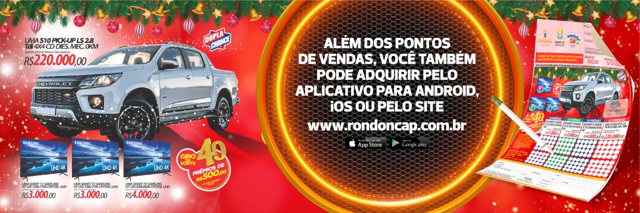 O Rondôncap de domingo, dia 04, sorteou uma GM Tracker, uma smart TV de 65, duas smarts TV´s 55" e mais 40 Giro da Sorte de 500 reais cada; Veja os ganhadores - News Rondônia