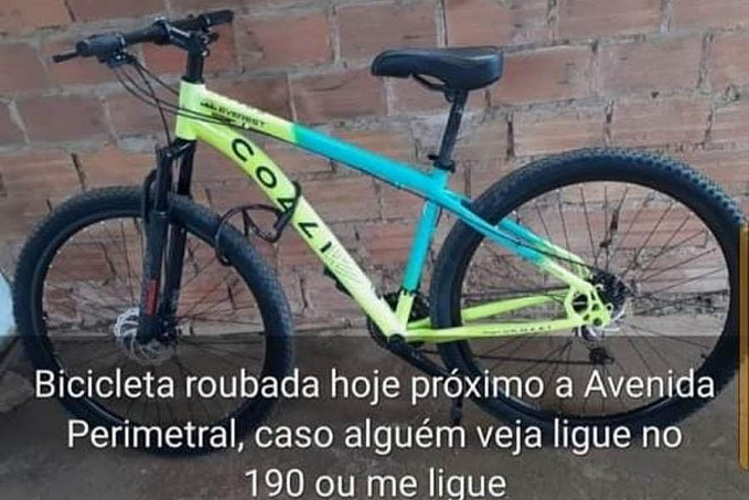 Bicicleta é furtada durante a noite em Vilhena - News Rondônia